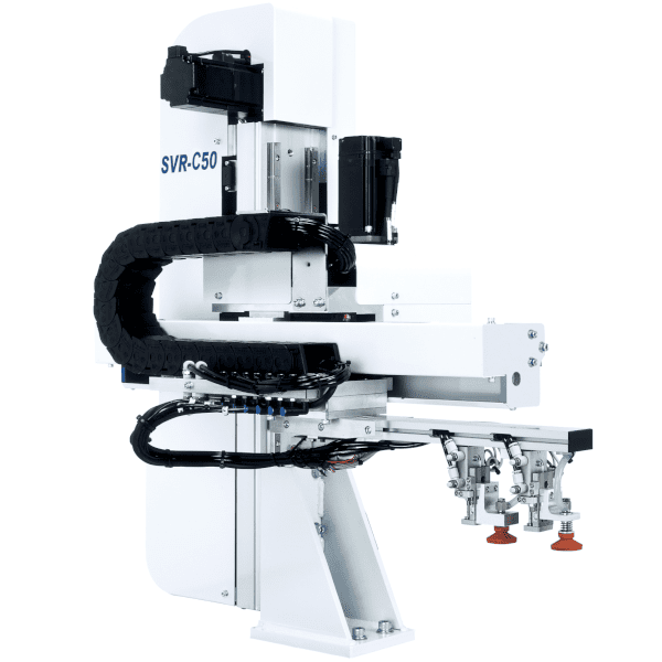 SVR-C50: Take-out Robot for Vertical Molding Machine